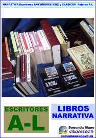 NARRATIVA-ESCRITORES-ANTERIORES-SXIX-Y-CLASICOS A-L